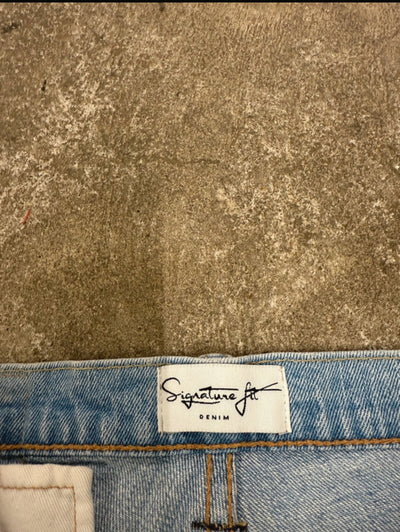 Double Denim Mini Skirts 30W